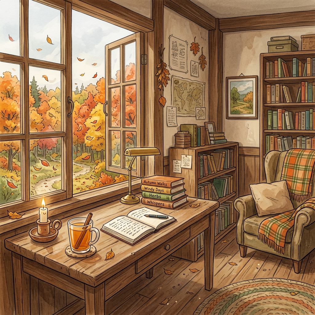 Ghibli Autumn Study