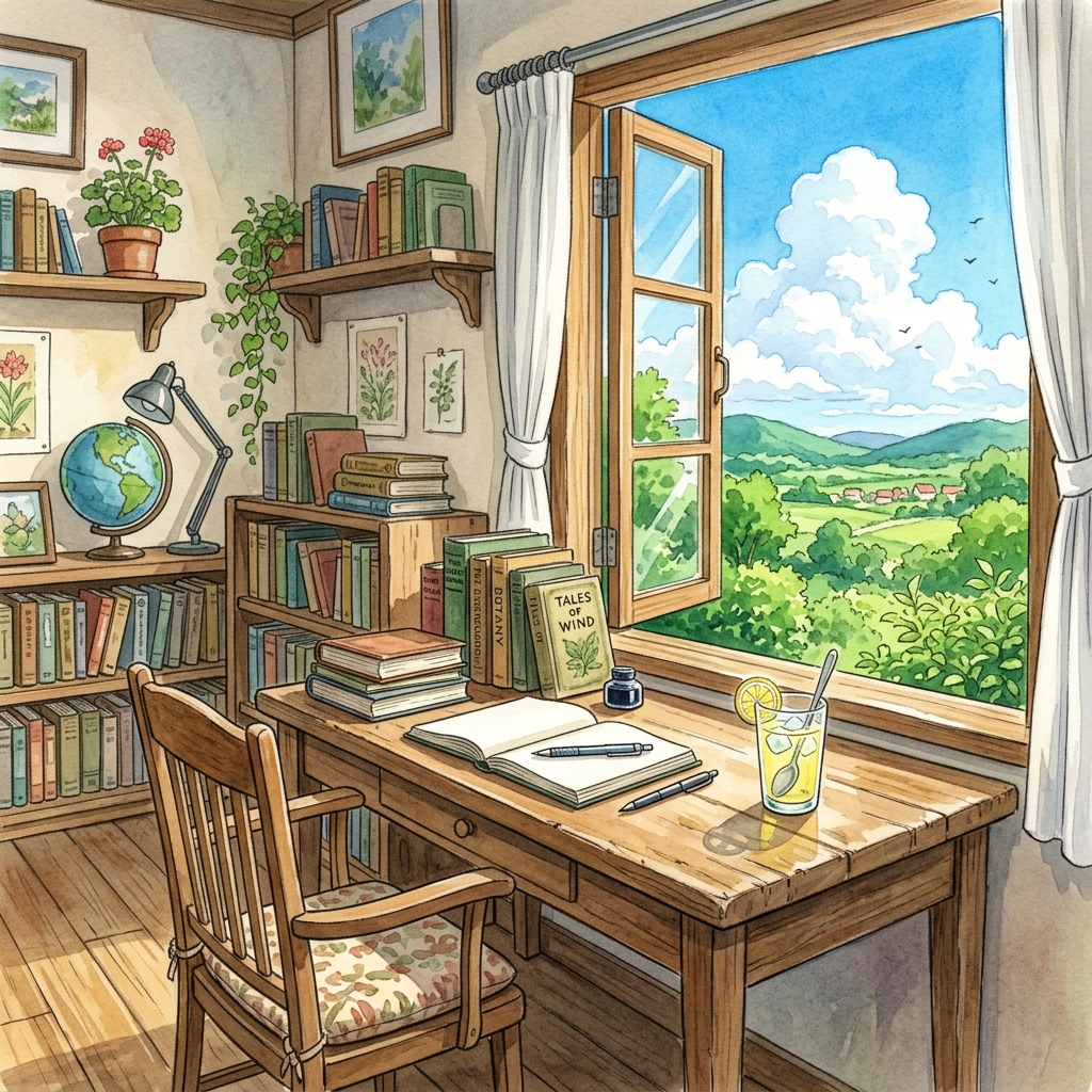 Ghibli Sunny Study